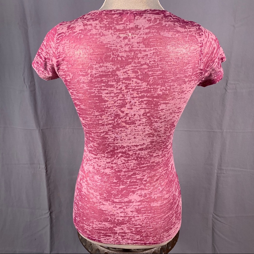 NEW Natural Life Purple Boho Burnout Tee (S) - Picture 12 of 13